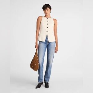 Madewell Blue Straight Leg Jeans